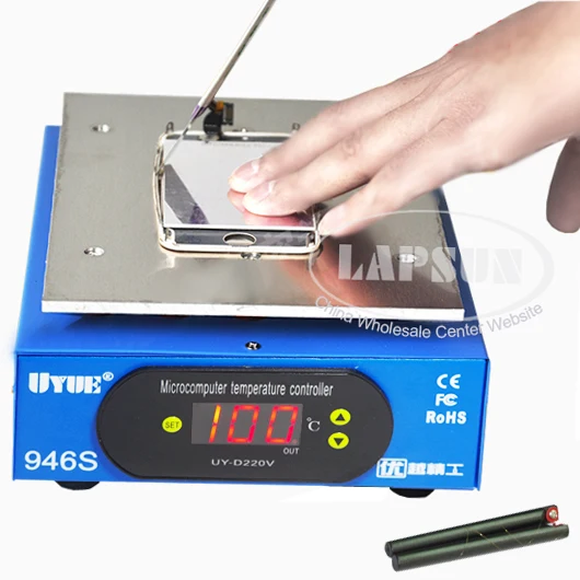 

UYUE 946S Insat LCD Screen Separator HOT PLATE for l Phone, Samsung, HTC Phone Repair