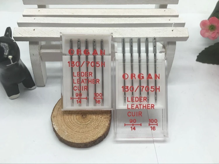 ORGAN SEWING MACHINE NEEDLES 130/705H DOMESTIC LEATHER MIX SIZE GOOD FOR OF ALL KINDS (1pack=5pcs)|sewing machine needle 130/705h|organ sewing