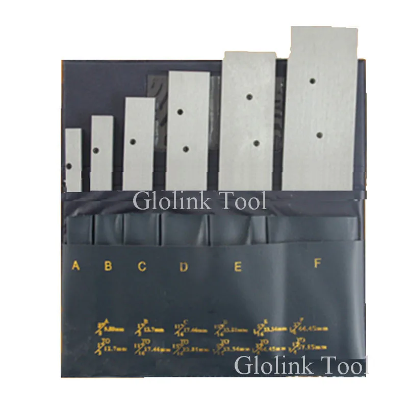 6Pcs 3/8" 2 1/4" Adjustable Parallels Set Precision Steel Parallel