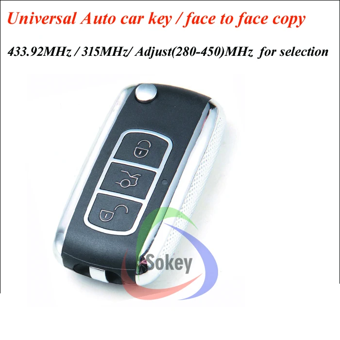 

Bently style waterproof Universal fixed code auto car key duplicator/Auto motor copy remote,face to face copy remote