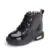 Size21-36 Дети Девушки Мартин Сапоги Искусственная Кожа Водонепроницаемые Сапоги Зимние Детские Снегоступы Девушки Резиновые Сапоги