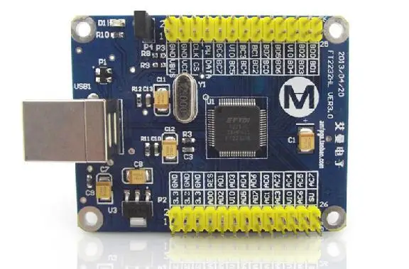 

Free Shipping! 1212AM FT2232HL core board USB2.0 high speed data acquisition board 40MBYTE / S