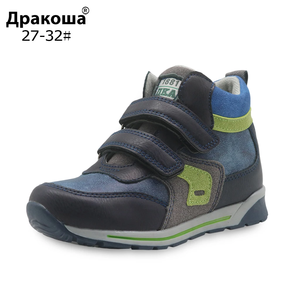 Apakowa/Обувь для мальчиков Детские демисезонные ботильоны Обувь маленьких детей