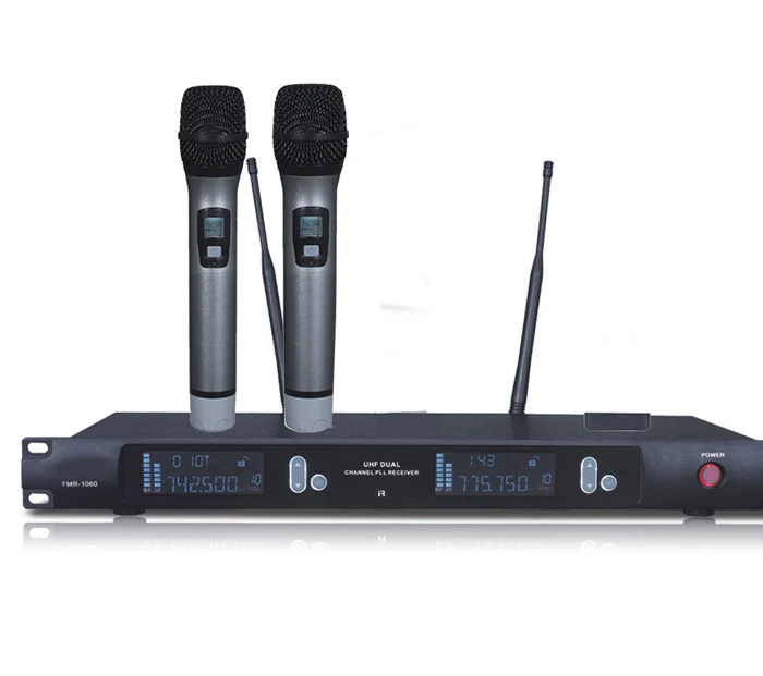 740 790 МГц телефон двухканальный производитель аудио UHF sound speaker DJ Профессиональная