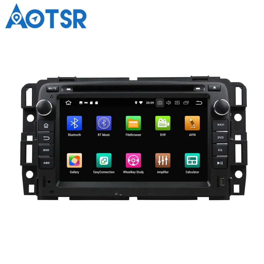 Автомобильный мультимедийный радиомагнитофон Aotsr Android 8 0 7 1 дюйма GPS навигация без