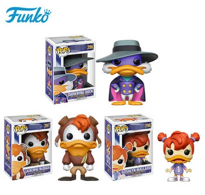

Funko pop Official Negaduck, Launchpad MCDuack, Gosalyn Duck Vinyl Action Figure Collectible Model Toy with Original Box