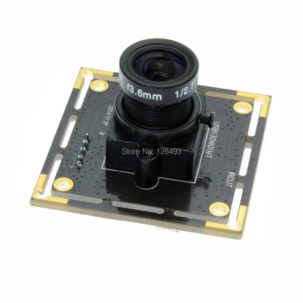 5 шт. Бесплатная доставка elp 1.3mp 960 P HD AR0130 1/3 CMOS USB 2.0 шт. низкой освещенности модуль камеры для Android, linux, windows