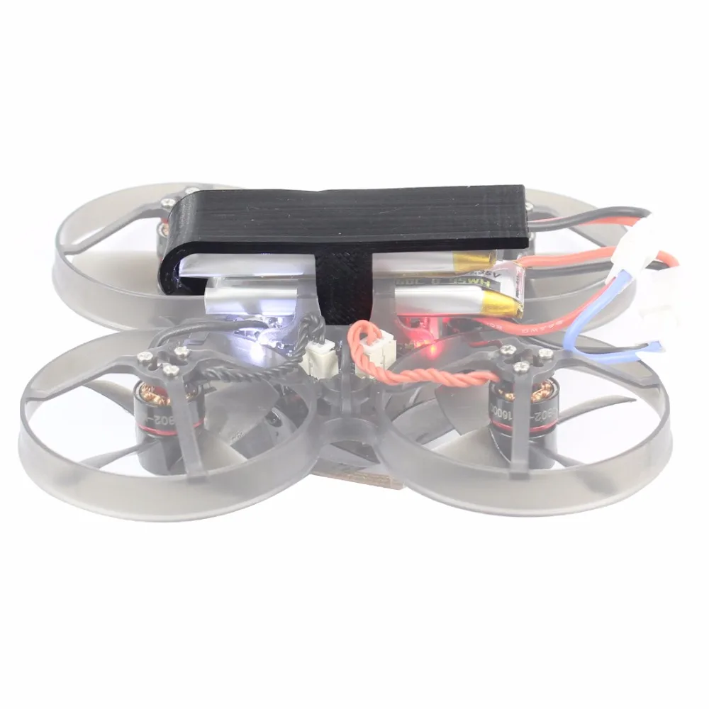 Держатель аккумулятора защитное сиденье черный ТПУ 3D печать для FPV гоночного