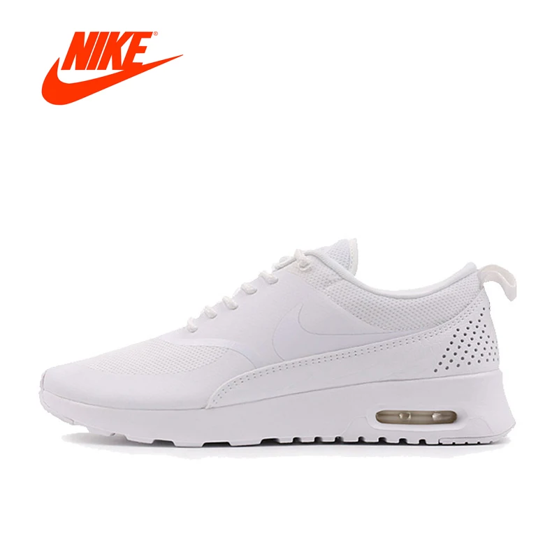 Original New Arrival Authentic NIKE Breathable Black AIR MAX THEA Women's Running Shoes Sports Sneakers Outdoor Athletic