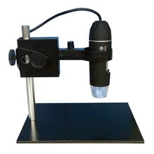 800X HD USB цифровой микроскоп 2MP эндоскоп камера Лупа 500X 1000x 8LED наука электронные оптические лупы держатель стент