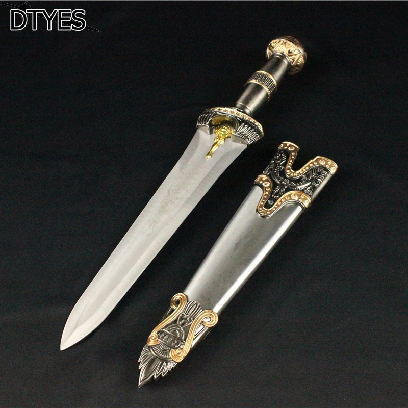 

Hunting Knife Small Sword Beautiful Gift Sword Unique Style Stainless Steel Blade Retro Home Decoration Little Sword