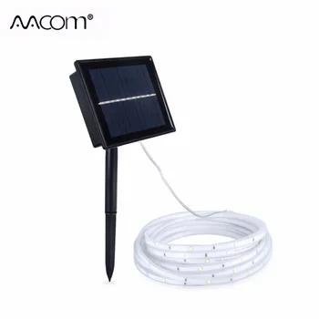 

RGB LED Solar Strip Lawn Light 5M IP68 Waterproof 2Modes High Quality SMD 2835 Chip Solar LED Diode Ribbon For Outdoor Decor