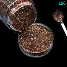 1 бутылка, 3D Блеск для ногтей, порошок, пигмент, пыль, блестки, драгоценный камень, УФ-лак, тонкий, сделай сам, для ногтей, Типсы, украшения, TRL06