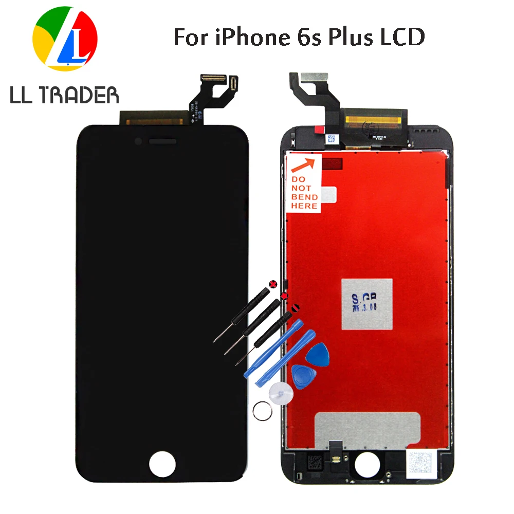 

LL TRADER 100% Tested AAA Pantalla LCD Display For iPhone 6s Plus Screen 5.5 inch Touch Digitizer 6s Plus Replacement Assembly