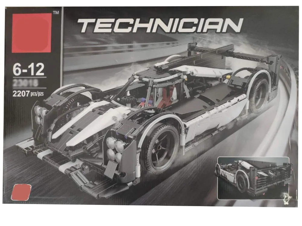Техника F1 гибридный набор супер гоночный автомобиль модель скоростные чемпионы строительные блоки кирпичи игрушки для подарки на день рождения