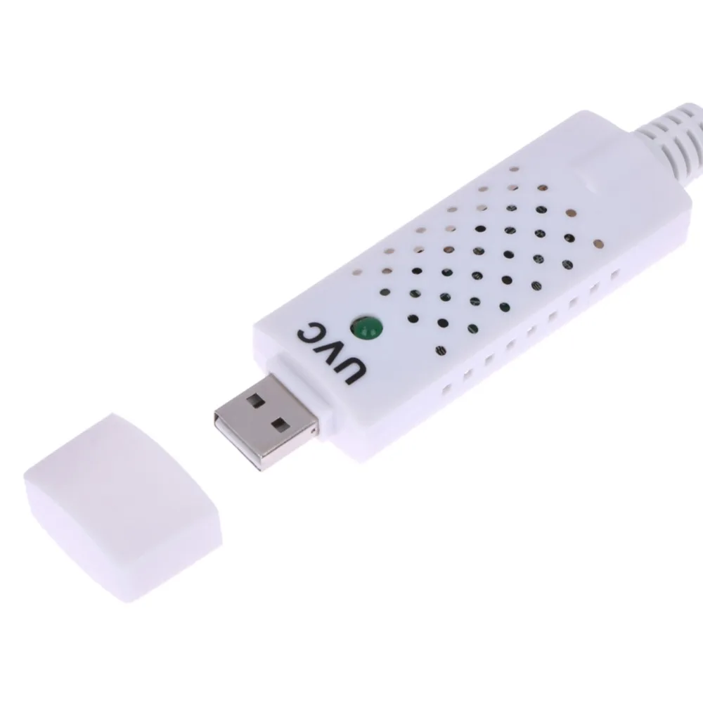 Портативный Easycap USB2.0 аудио-видео карта захвата адаптер для NTSC/PAL VHS для DVD видео сигнала конвертер для Win7/8/XP/Vista