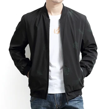 

2019 new plus size 8XL 7XL 6XL Outdoor Cycling Thin Coat Jackets Man Autumn Casual Loose Windproof Jacket Male's Outwear Tops