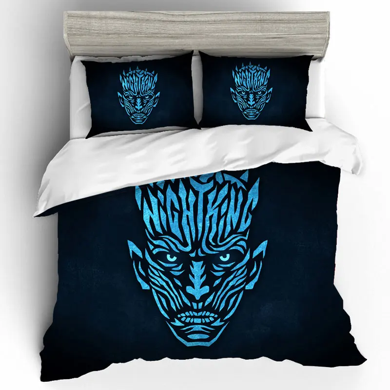 

Night King Game Of Thrones Duvet Cover Bedding Sets Bed Linen Pillowcases Sheet King Size Bedding Set Home Textile Dropshipping
