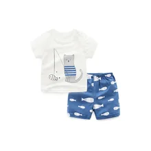 Kids Shorts Suits Children Tracksuit for Boys Sets 2019 Summer Baby Boy Clothes Animal Applique 2pcs Sport Suits Boys Clothing Kids Shorts Suits Children Tracksuit for Boys Sets 2019 Summer Baby Boy Clothes Animal Applique 2pcs Sport Suits Boys Clothing