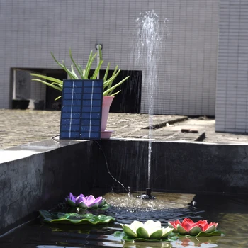

New Solar Brushless Pump Floating Fountain Water Pump for Garden Pond Pool Fish Tank Landscape Pool Garden Decorative Fountain
