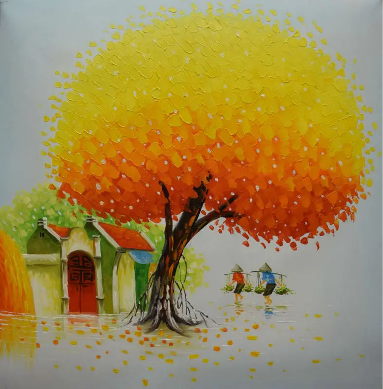 Vietnam Oil Painting On Canvas Vietnam Oil Painting On Canvas