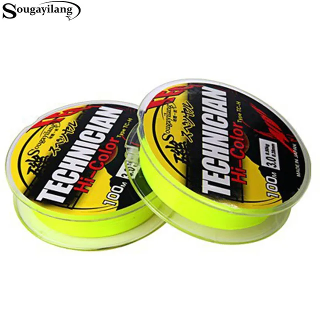 Best Price Sougayilang 1.5-8# 100M Fluorocarbon Fishing Line 113-43LB 0.2-0.5mm Brand Carp Rock Fishing Line Fishing Tackle De Pesca Best Price Sougayilang 1.5-8# 100M Fluorocarbon Fishing Line 113-43LB 0.2-0.5mm Brand Carp Rock Fishing Line Fishing Tackle De Pesca
