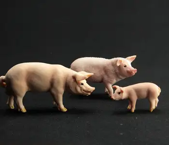 

Farm Animal Pig model Boar Sow Piglets model kid educational toy