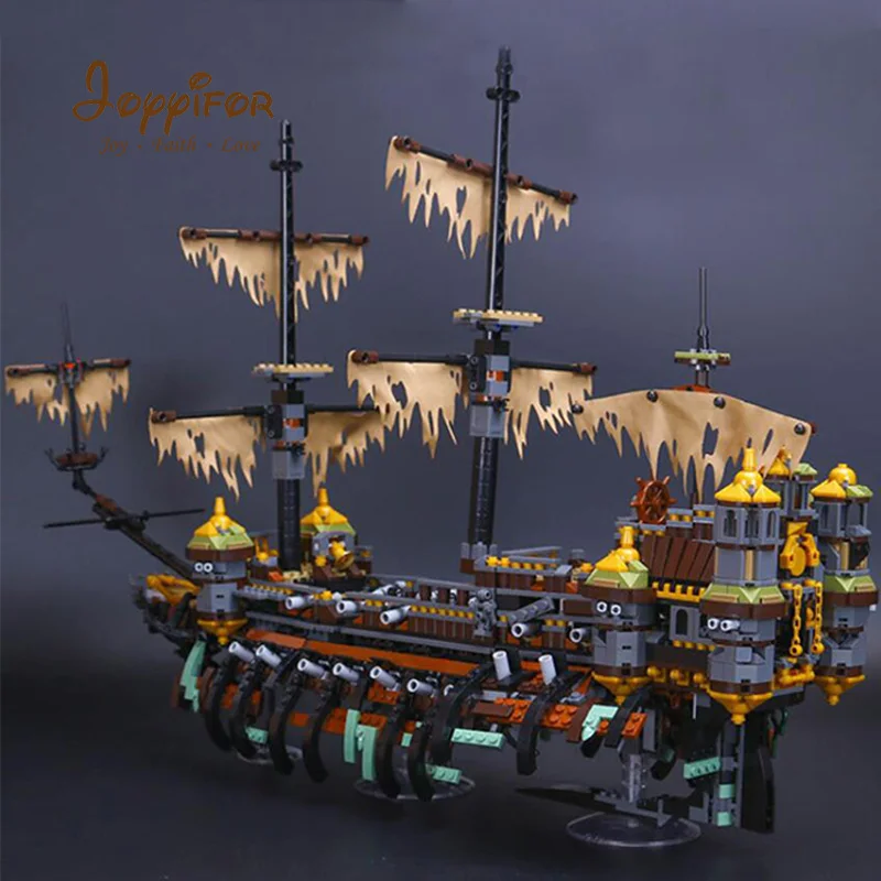 

Joyyifor 2344PCS Pirate Ship Building Blocks The Silent Mary Set Compatible with LegoINGlys Model Educational Toys for Children