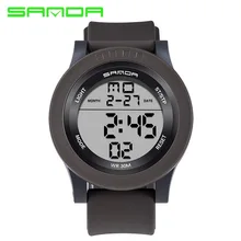 SANDA модные часы мужские G стиль водонепроницаемый светодиодный спортивные военные часы шок Мужские Цифровые часы relogio masculino 336