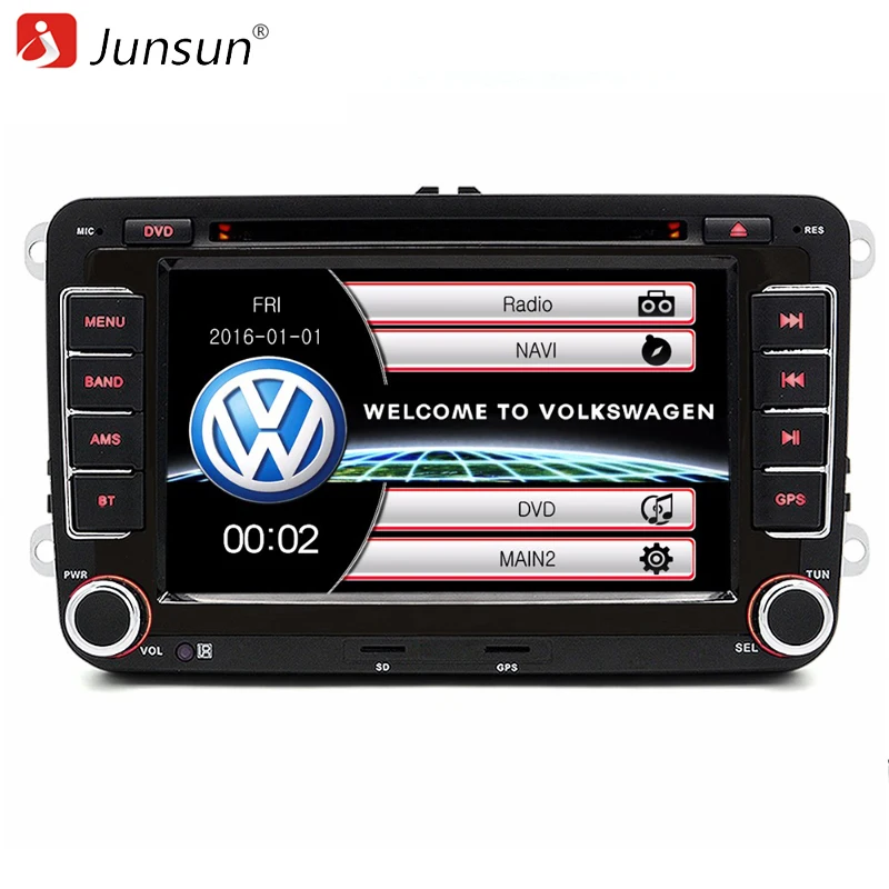Junsun 7 inch 2 din font b Car b font DVD font b GPS b font