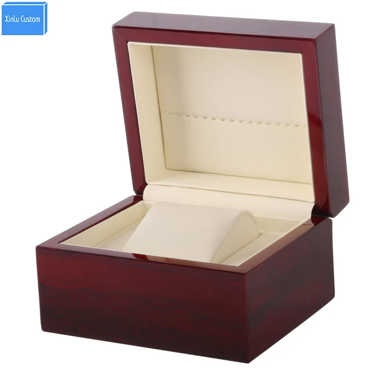 Глянцевая деревянная коробка для часов размер 13x11x8 см|wood watch box|watch boxwatch boxes wholesale |