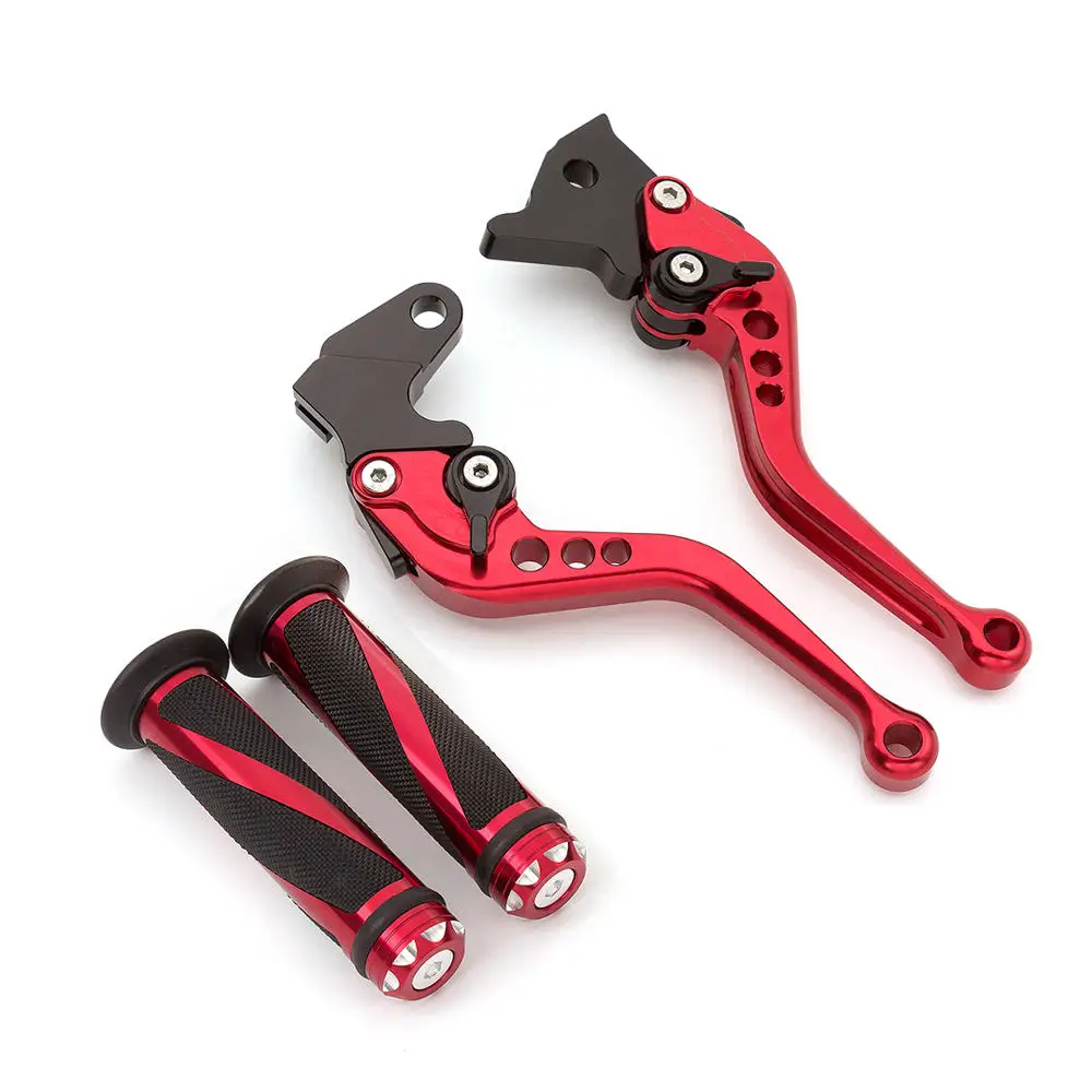 Для Honda RC51 RVT1000 SP-1/SP-2 2000-2006 ЧПУ Алюминий Короткие Регулируемая мотоциклов сцепные рычаги и ручками комплект
