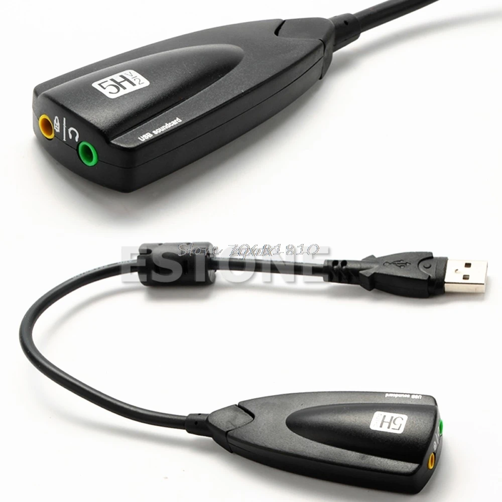 Для SteelSeries Siberia 5 H V2 USB 7,1 Звуковая карта 5hv2 Surround sound новый Z09 Прямая поставка