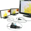 Displayport vers hdmi DVI VGA convertisseur DP 4 en 1 câble Audio USB adaptateur multifonction pour moniteur d'ordinateur PC multimédia ► Photo 3/5