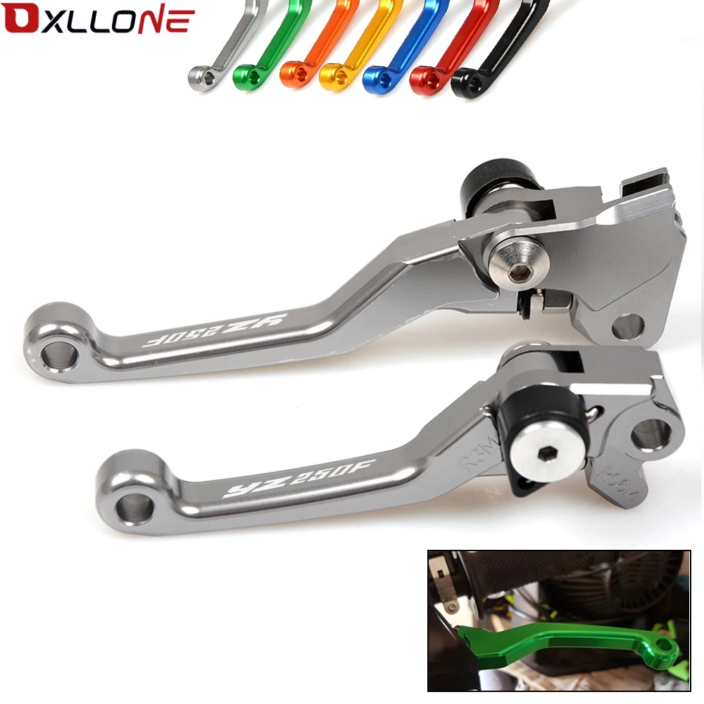 Bike Levers CNC Pivot Brake Clutch Levers for YAMAHA YZ250F 2001 2002