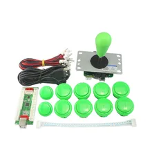 Аркада наборы сделай сам нулевой задержкой USB энкодер на Android контроллер 5Pin джойстик+ 10 кнопочных кнопок аркадные части для телефона mibile