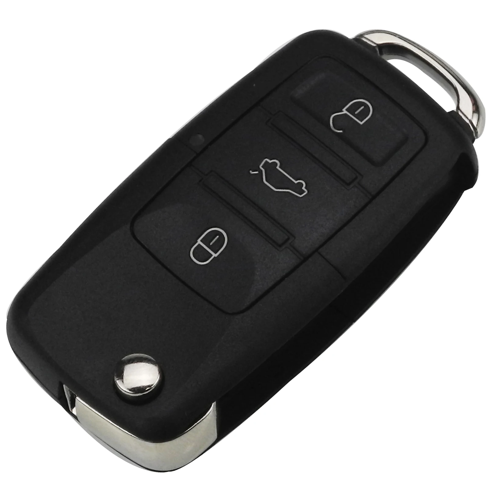 Keyforkess 30pcs 2 Pulsante di Vibrazione A Distanza Chiave Dell'automobile Borsette per VW Volkswagen MK4 Bora Golf 4 5 6 Passat polo Bora Touran Touareg - HTB14d2tfwjN8KJjSZFgq6zjbVXa7