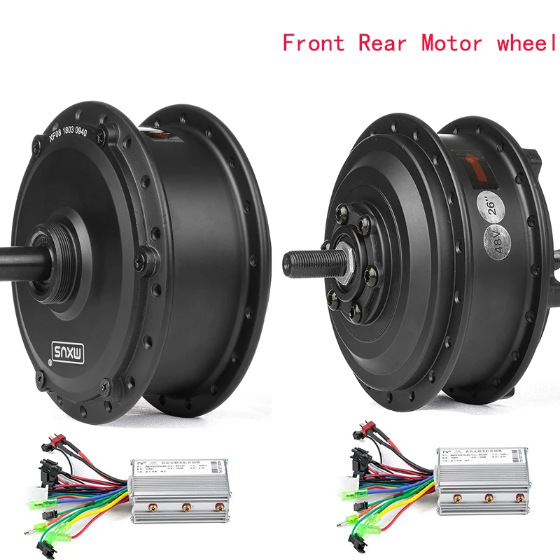 Bicicleta Eletrica переднее заднее моторное колесо MXUS XF07 XF08 250 Вт 350 Вт для 20 24 26 27,5 28 дюймов 700C Blcd мотор с контроллером