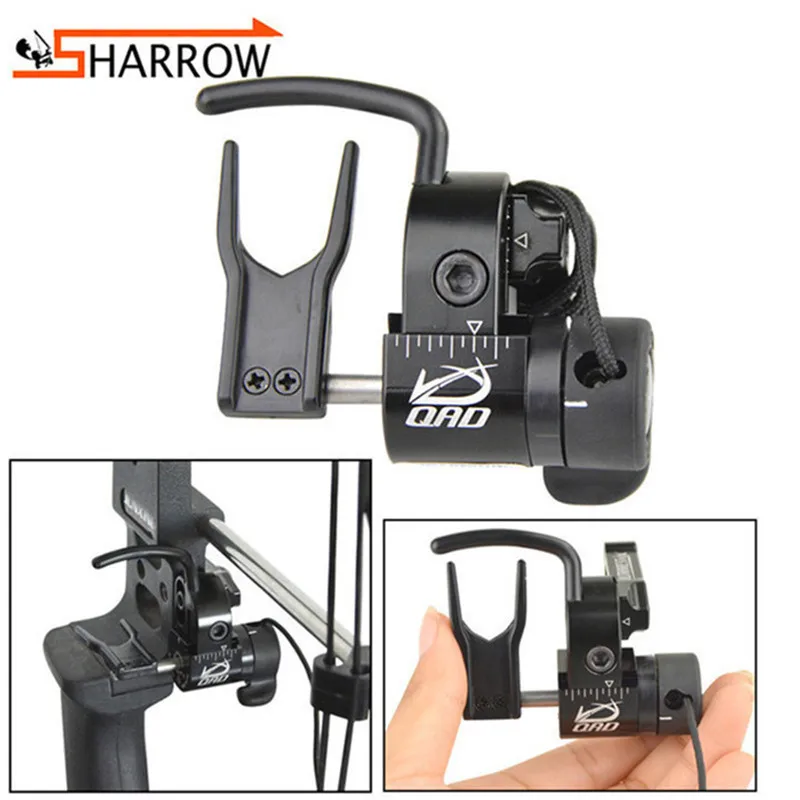 

1pc Aluminum Alloy Arrow Rest Right Hand Shooting Compound Bow Drop Away Arrow Rest For Archery Training Hunting Accessories