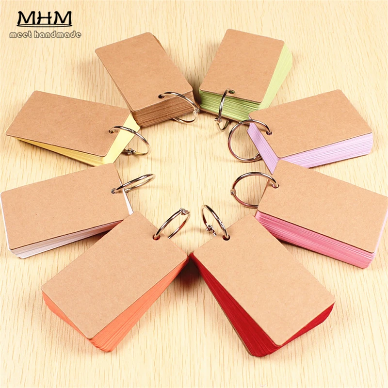 50x Kraft paper tags scrapbooking DIY craft birthday wedding party favour gift