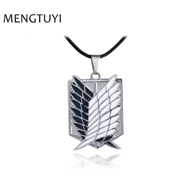 

J store Anime Attack On Titan Necklaces Pendants Cosplay Necklace For Women Men Jewelry cosplay fashion jewelry