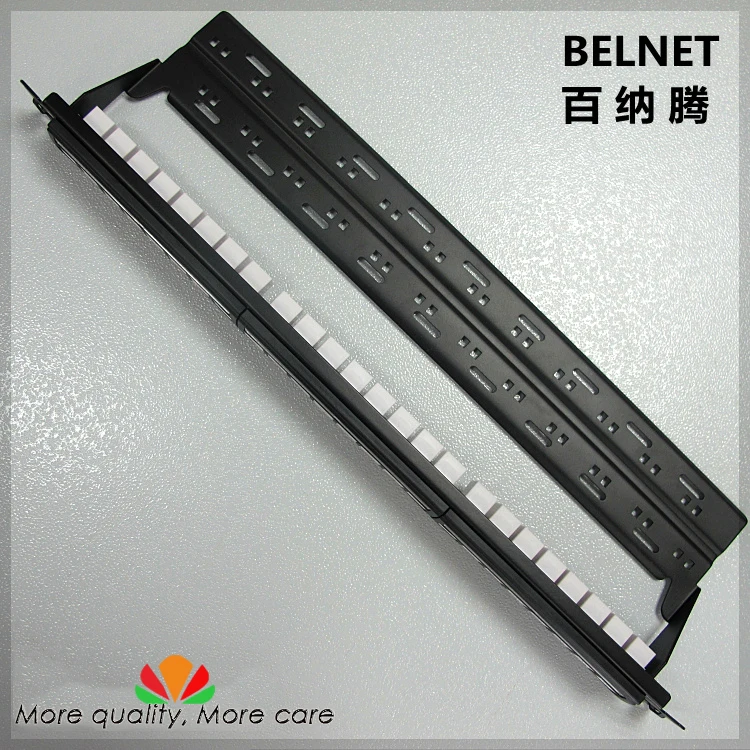 

UTP CAT6 gigabit network patch panel 24-ports Tool-Free straight-through Network Distribution end-to-end distribution frame