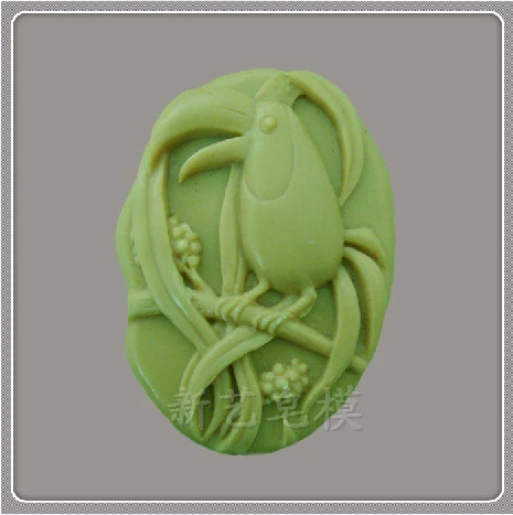 

Parrot Design Silicone Soap Mold Handmade Silicone Mold for Soap Making