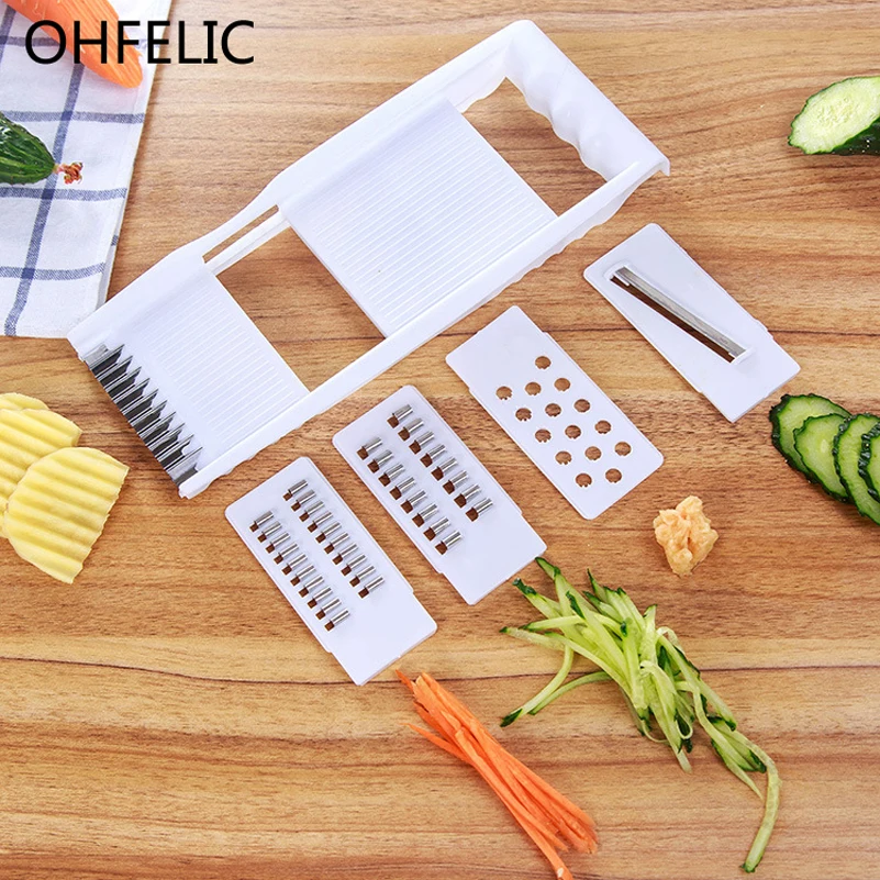 

Peeler Grater Vegetables Cutter tools with 4 Blade Carrot Grater Onion Vegetable Slicer Kitchen Accessories