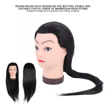 

Training Head Hairdressing Training Styling Practice Colors Wig Dummy Mannequin Head with Hair
