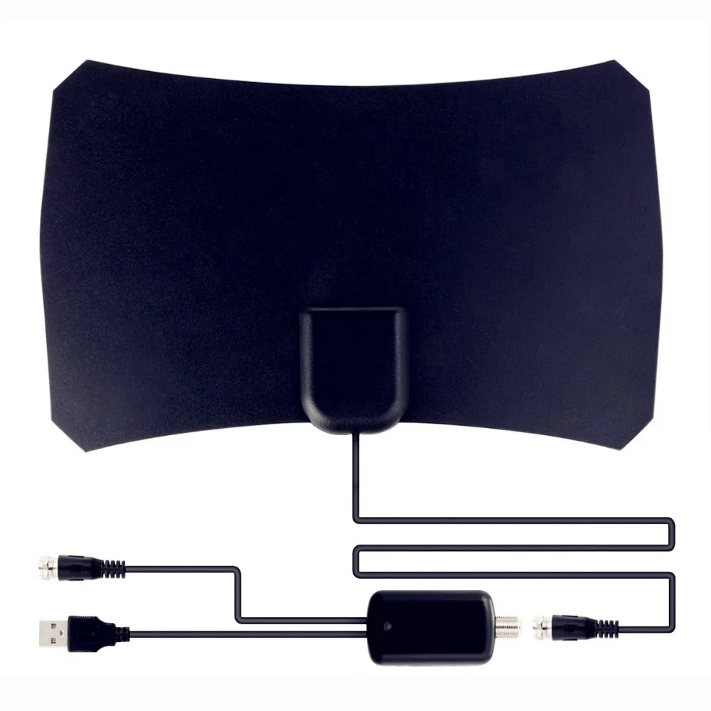 

AH-LINK TV Antenna Digital HDTV Antenna Freeview Indoor For DVB-T/DVT-T2 VHF UHF with TV Aerial Amplifier Booster 50 Mile Range