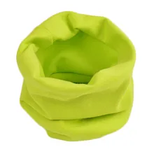 Модный хлопковый детский однотонный шарф, Детский Теплый шейный платок, осенне-зимние воротники с круглым вырезом для маленьких мальчиков и девочек, милые шейные шарфы