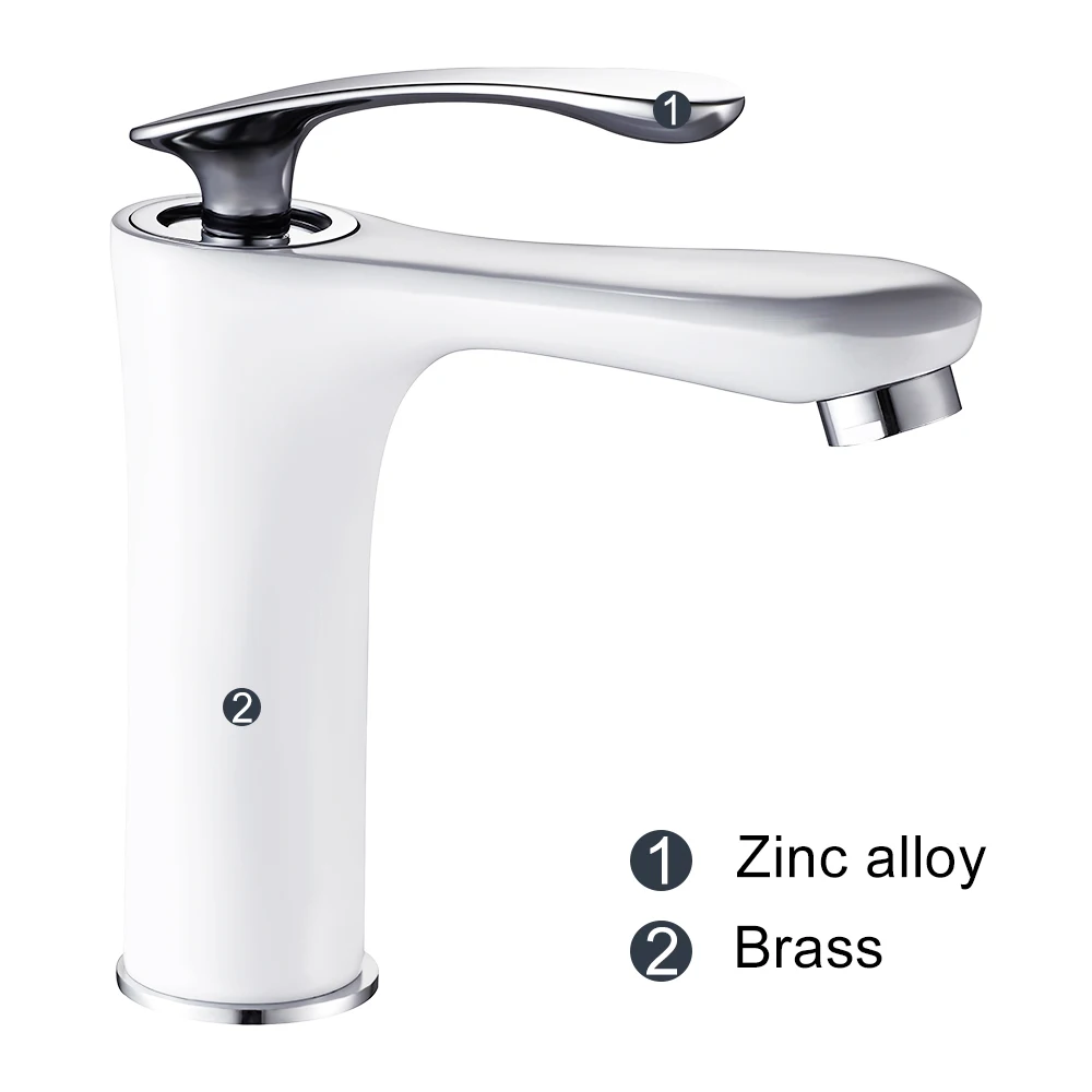 Billige Becken Armaturen Elegante Bad Wasserhahn Heißes und Kaltes Wasser Waschbecken Mischbatterie Chrome Finish Messing Wc, Waschbecken Wasser Kran