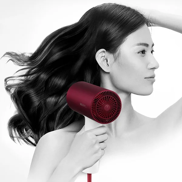 

New Xiaomi Soocas H3S Anion Hair Dryer 360-Degree Rotatable Quick Dry Hair Dryer Air Outlet Anti-Hot Innovative Diversion Design