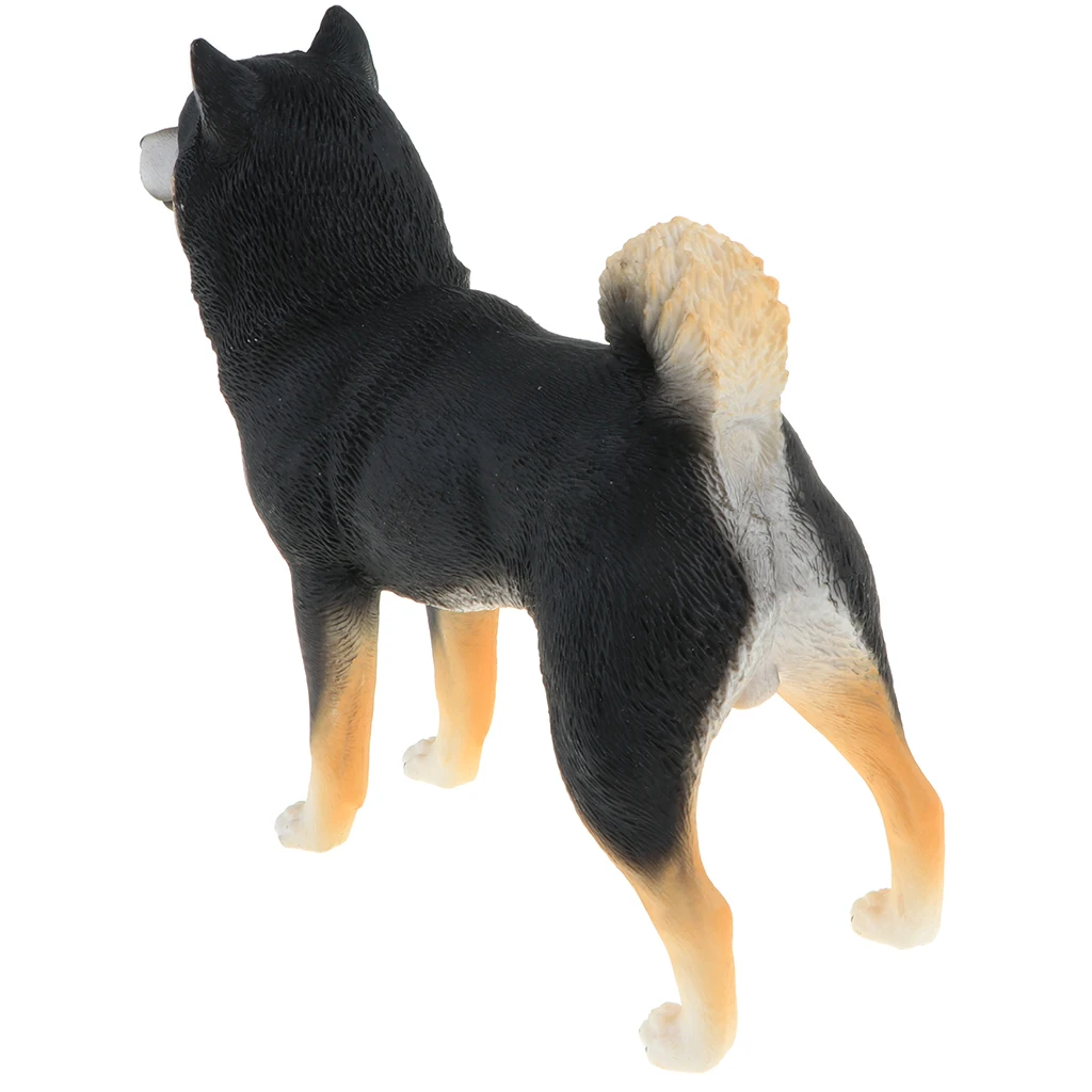 Realistic Animal Figure Model Figurine Action Figures Playset Plastic Pet Dog Kids Toy - Shiba Inu